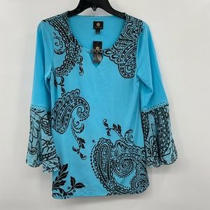 JM Collection‎ Womens Top Size small (A123)